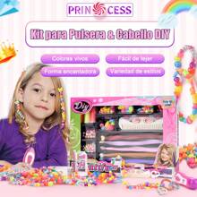 ANTSAY Bracelet Kit For Girls, Craft Kit For Kids, Hair Decoration Toy, Jewelry Making Kit For Kids, Bracelet Making Toy, Toys For Girls For 3 4 5 6 7 8 Years - Little - View 2