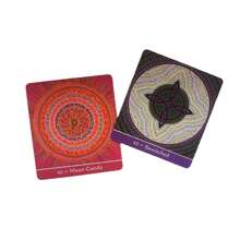 母親地球曼陀羅神諭卡,44入多彩卡片一盒,適用於假日派對家庭朋友派對桌遊卡牌,送給朋友的禮物 - 彩色 - 查看 3