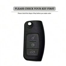 TPU Car Key Covers, Suitable For Focus 2 Sport, Escape, Escape, Falcon, B-Max, C-Max Sport, And Galaxy Series Key Covers/Stands. - White - View 3