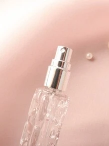 1 件香水瓶香水玻璃喷雾器小喷雾瓶香水喷雾瓶可再填充样品瓶玻璃香水精油样品瓶液体旅行容器，10ml 防漏玻璃瓶容器（银色）旅行必需品学校用品节日露营节日必需品度假配件迷你女士香水男士香水海滩 - 銀色 - 查看 5