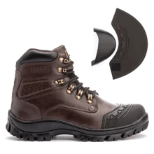 Men Boots - 棕色 - 查看 4
