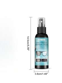 鏡片刮痕修復劑,眼鏡/太陽眼鏡用玻璃磨光和恢復劑,可去除刮痕、霧氣和混濁 - 白色 - 查看 2