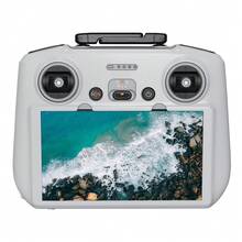 適用於dji Mini4pro/ Air3遙控器的矽膠套,rc2無人機配件搭載螢幕保護貼 - 灰色 - 查看 3