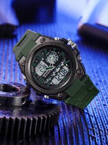 SANDA SANDA Top Brand Men's Watch 5ATM Waterproof Sports Military Watch Quartz Men's Watch Clock 6024