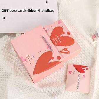 Festive Gift Wrapping Box, Birthday Party Favor Box, Gift For Valentine's Day