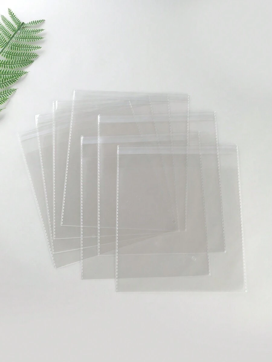 50入組20*24cm透明opp袋,適用於包裝珠寶、禮品等 - 無色 - 查看 1