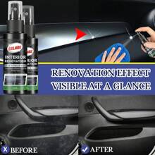 1pc 50ml/30ml Interior Repair Spray Protection Spray Instrument Panel Interior Refurbishing Agent Glazing Maintenance Dustproof,Kitchen,Bathroom,Home,Household Supplies