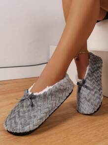 Dép đi trong nhà nữ - Xám - Xem 2