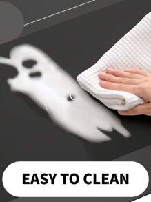 1 Pieza Estilo Moderno Simple De Material Pu, Fashonable, Antideslizante, Fácil De Limpiar, Alivia La Fatiga Del Pie, Resistente Al Desgaste, Al Rascaniento Y A Prueba De Agua - Alfombra De Cocina - Multicolor - Ver 8