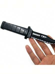 1Pc Magic Props Toys, Tricky Toys, Clown Magic Plastic Telescopic Knife, Clown Prank Prop Knife, Horror Trick Fake Dagger Funny - Black - View 7