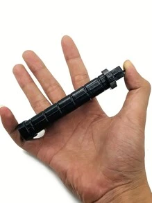 1Pc Magic Props Toys, Tricky Toys, Clown Magic Plastic Telescopic Knife, Clown Prank Prop Knife, Horror Trick Fake Dagger Funny - Black - View 6