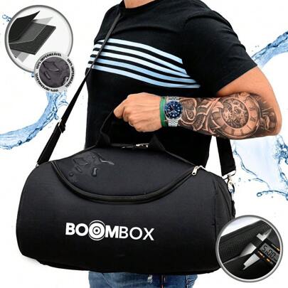 Triboshop Case Capa Protetora Para Boombox 3 2 1 C/ Alça De Ombro Estampa Top