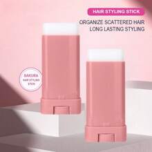 Cherry Blossom Scented Hair Styling Wax Stick 15g, Long-Lasting, Fix Broken & Curly Hair, Add Shine, Great Gift For Both Men & Women