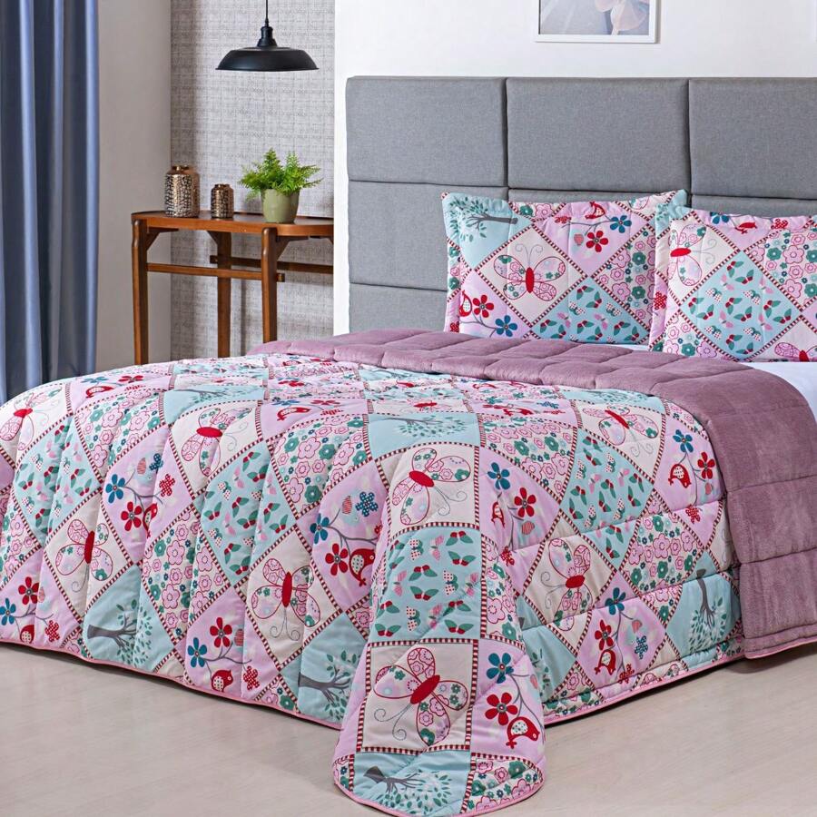 Duvet Cover Queen Size 400 Thread Count 3 Pieces