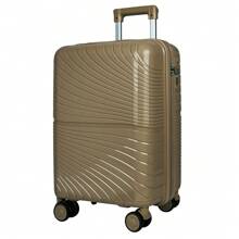 Asge Twin-Wheel Hardshell Luggage Set - M-L-XL Sizes For All Your Travels - Champagne - View 1