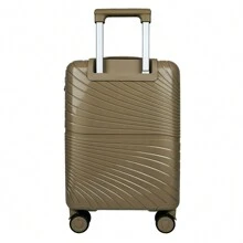 Asge Twin-Wheel Hardshell Luggage Set - M-L-XL Sizes For All Your Travels - Champagne - View 2