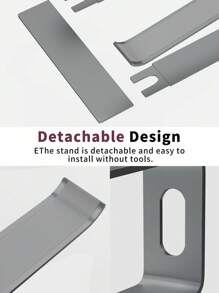 PC Stands - Grey - View 4