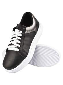 Women Casual Shoes - 黑色 - 查看 1