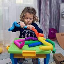 12 Peças Tubos Pop, Lembrancinhas de Festa para Crianças, Brinquedos de Sala de Aula para Meninos e Meninas, Presentes para Adultos, Presentes do Dia dos Namorados, Cor Aleatória - Multicolorido - Visão 8