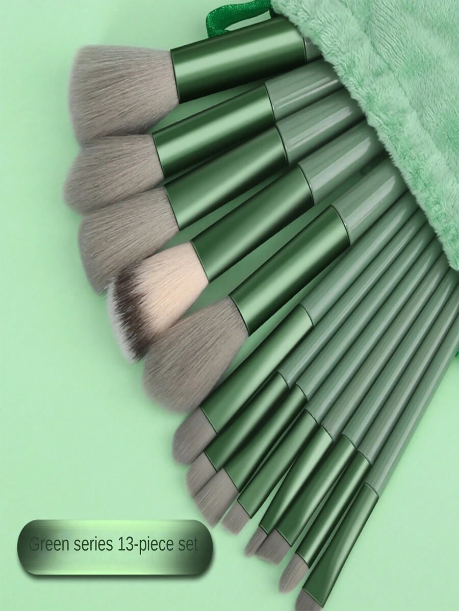 13pcs Makeup brush set 13 makeup brush set plus storage bag Non