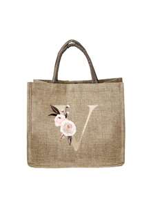 1 Miếng Vàng Lá thư In Túi xách tay , Đơn giản Và , Ngày lễ tình nhân Qủa tặng , Cá nhân hóa Lễ cưới Túi quà tặng Cho Nữ Phù dâu , Túi trang điểm , Du lịch Đơn giản Túi bảo quản , Dung lượng lớn Du lịch Túi trang điểm : Thích hợp Đối với Ngoài trời Thích hợp Đối với Đám cưới , Sinh nhật , , Và Kỳ nghỉ , Là A Tuyệt vời Qủa tặng Đối với phụ nữ , Mẹ , Giáo viên , Bạn , Và To lớn Cái túi Là Thích hợp Đối với Sinh viên , Đến Trường học , Và Là A Có thể mang đi Giải trí Lưu trữ Túi xách tay , A Đa chức năng Túi mua sắm , A Thiết kế mới , Dung lượng lớn , Và MỘT Lý tưởng Mua sắm Túi xách , Túi ăn trưa , Thích hợp Dành Cho Nam Và Nữ , Cặp đôi , Sử dụng hàng ngày , Ngày tháng , Sinh nhật , Kỳ nghỉ , Và Đến Trường học , Mùa hè , Kỳ nghỉ , bờ biển , Du lịch , Đi làm , Làm Việc  , Sinh viên , Dã ngoại , Cắm trại , Siêu thị , Hằng ngày Lưu trữ - Màu Khaki - Xem 15