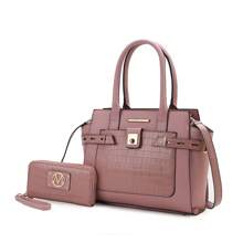 Conjuntos de bolsos para mujer Multicompartimento Liso Ajustable Doble Asa Casual Dulce De moda
