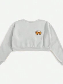Women Sweatshirts - trắng - Xem 2