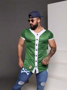 CAMISAS DE BOTAO - Verde - Visão 1