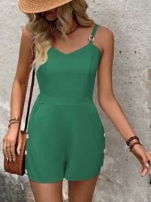 Women Two-Piece Outfits - 墨綠色 - 查看 5