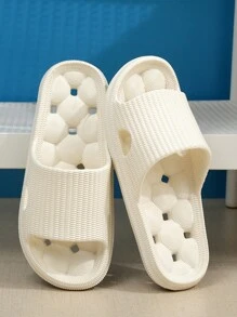 Unisex EVA Lightweight Non-Slip Quick-Drying Breathable Shower Slippers, Suitable For Summer Indoor Home Bathroom Swimming Pool Shower, Antibacterial Odor-Resistant, Fashion Couple Style Home Bathroom Hotel Beach. Ladies Slippers, Slippers, Plastic Slippers, Home Slippers