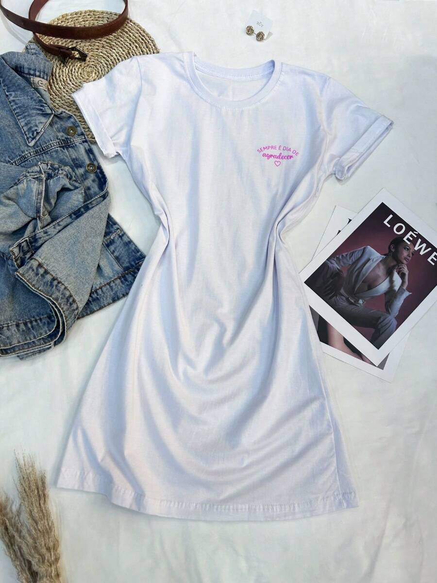 Women Dresses - 白色 - 查看 1