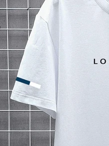 Camiseta Masculina LOS ANGELES Lançamento - Branco - Visão 2
