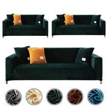 Sofa Covers - Dark Green - View 2