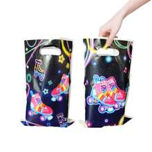 20入組多色滾輪溜冰禮品袋,糖果蛋糕包裝袋,派對禮品,生日禮物,節日贈品 - 彩色 - 查看 1