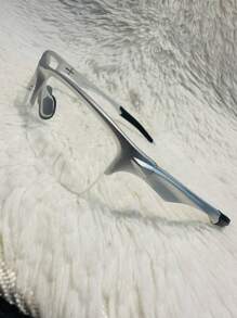 Men's Eyeglass Frames - 銀色 - 查看 4