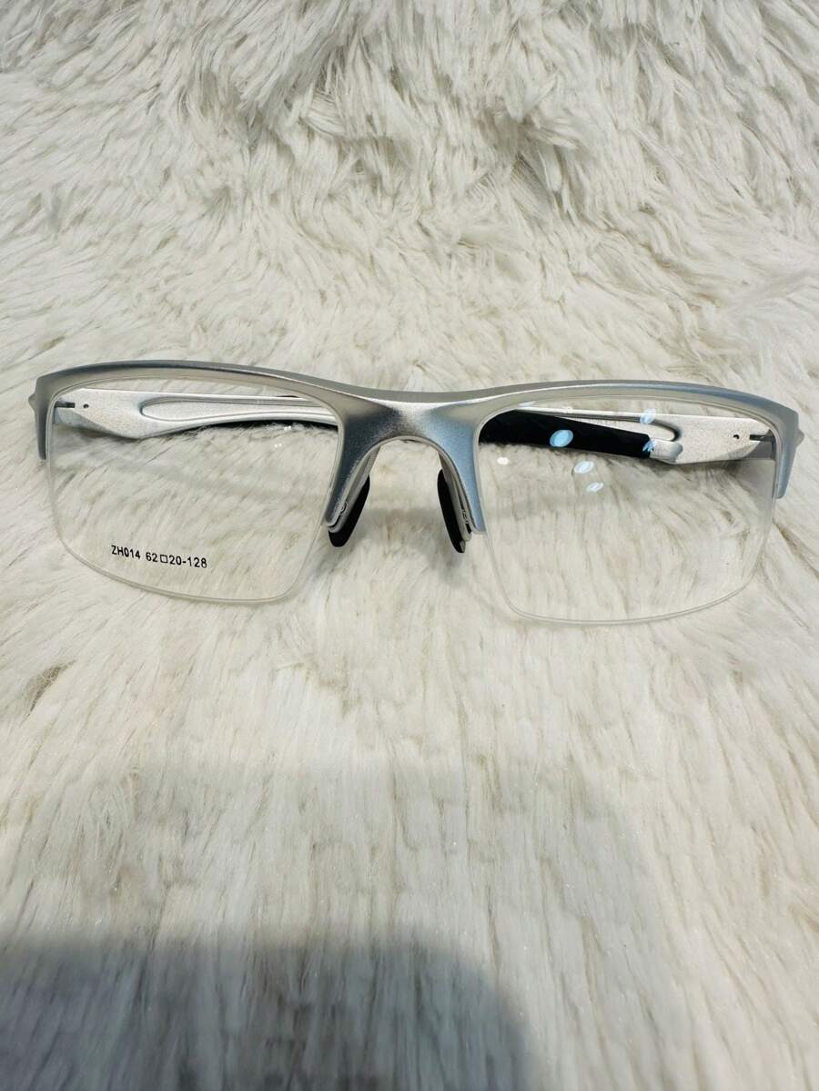 Men's Eyeglass Frames - 銀色 - 查看 1