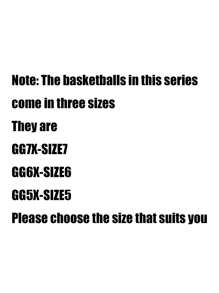 GG7X/GG6X/GG5X Basketballs Simple Practical Multifunctional