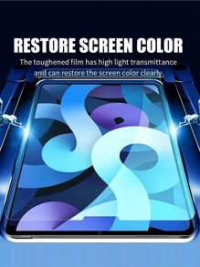2 miếng kính cường lực bảo vệ mắt chống vân tay độ nét cao 2.5d Arc Edge tương thích với Ipad 9.7 10.2 10.5 10th 2022 Air4/5 10.9 Pro11 12.9 - Trong sáng - Xem 8