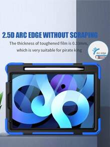 2 miếng kính cường lực bảo vệ mắt chống vân tay độ nét cao 2.5d Arc Edge tương thích với Ipad 9.7 10.2 10.5 10th 2022 Air4/5 10.9 Pro11 12.9 - Trong sáng - Xem 6