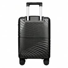 Asge Twin-Wheel Hardshell Luggage Set - M-L-XL Sizes For All Your Travels - 黑色 - 查看 2
