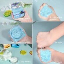 Scrub For Body And Feet, Strawberry Face Body Scrub, Lips, Facial And Body Scrub, Fruit Aromas Rice Cream, Moisturizes Lightens Rice Spots, Fruit Moisturizing Body Scrub Removes Dead Skin, Moisturizes Lightens Stains Wrinkles Body Scrubs Skin Lightener Moisturizer Of Fruits Removes Dead Skin Fruit Aromas Exfoliates Natural Body Stains - 紅色 - 查看 7