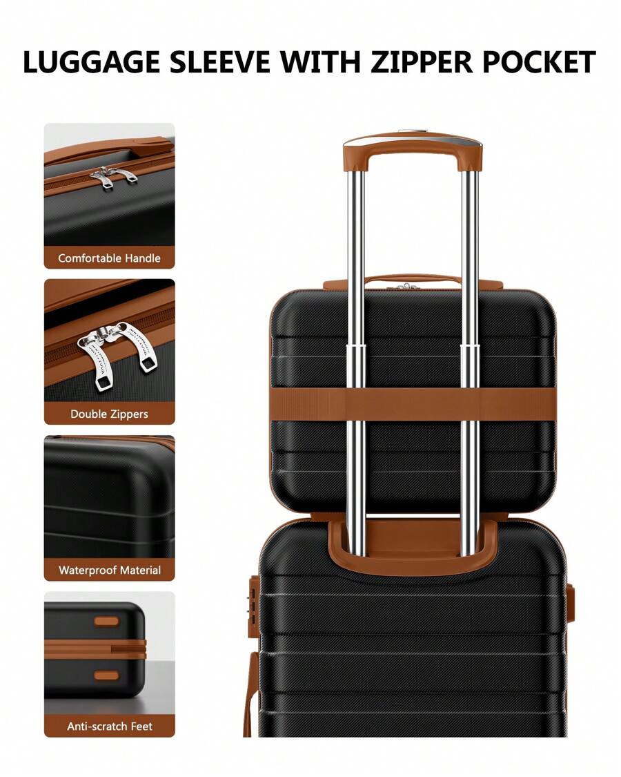 Suitour Suitcase Set 2 Piece Hardside Luggage Set With TSA Lock Spinner