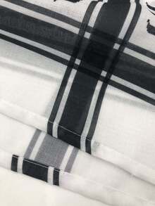 1pc Floral Print Arabian Scarf Dubai Desert Handkerchief Elegant - Multicolor - View 5