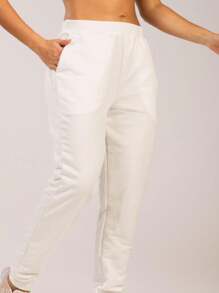 Women Outdoor Sweatpants & Joggers - White - View 2