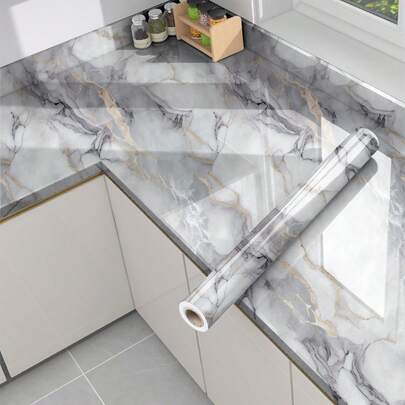 1 miếng dán tường tự dính họa tiết vân đá cẩm thạch tông vàng, chống thấm dầu, chống thấm nước cho nhà bếp, mặt bàn, lớp lót ngăn kéo, màng bảo vệ, họa tiết đá cẩm thạch, trang trí nhà cửa, miếng dán cải tạo, tấm ốp tường, giấy dán tường, giấy dán tường, vật dụng trang trí mùa xuân, làm mới ngôi nhà của bạn, miếng dán trang trí Rama, quà tặng sinh nhật, tốt nghiệp