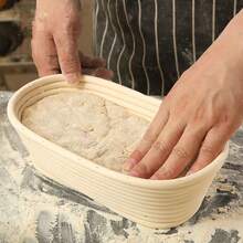 Bread  Dough Banneton Brotform Proofing Proving Baskets Fermentation Rattan Wicker Basket Country - Beige - View 2
