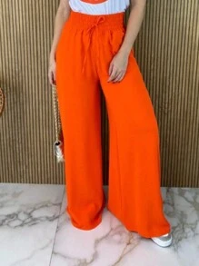 Women Pants - Orange - View 2