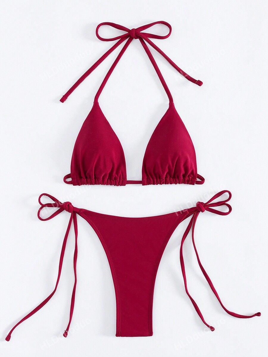 Conjunto de bikini para mujer, sexy conjunto de bikini de dos piezas