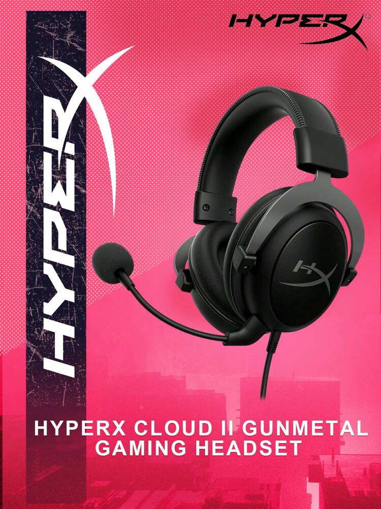 HyperX Cloud II ゲーミングヘッドセット ガンメタル HyperX