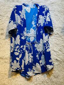 Women Two-Piece Outfits - 藍色 - 查看 2